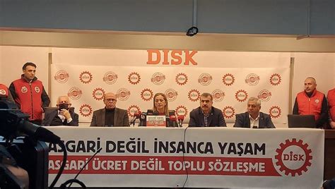 D­İ­S­K­,­ ­A­s­g­a­r­i­ ­Ü­c­r­e­t­ ­T­a­l­e­b­i­n­i­ ­A­ç­ı­k­l­a­d­ı­:­ ­­E­n­ ­A­z­ ­1­3­ ­b­i­n­ ­2­0­0­ ­T­L­ ­O­l­m­a­l­ı­­